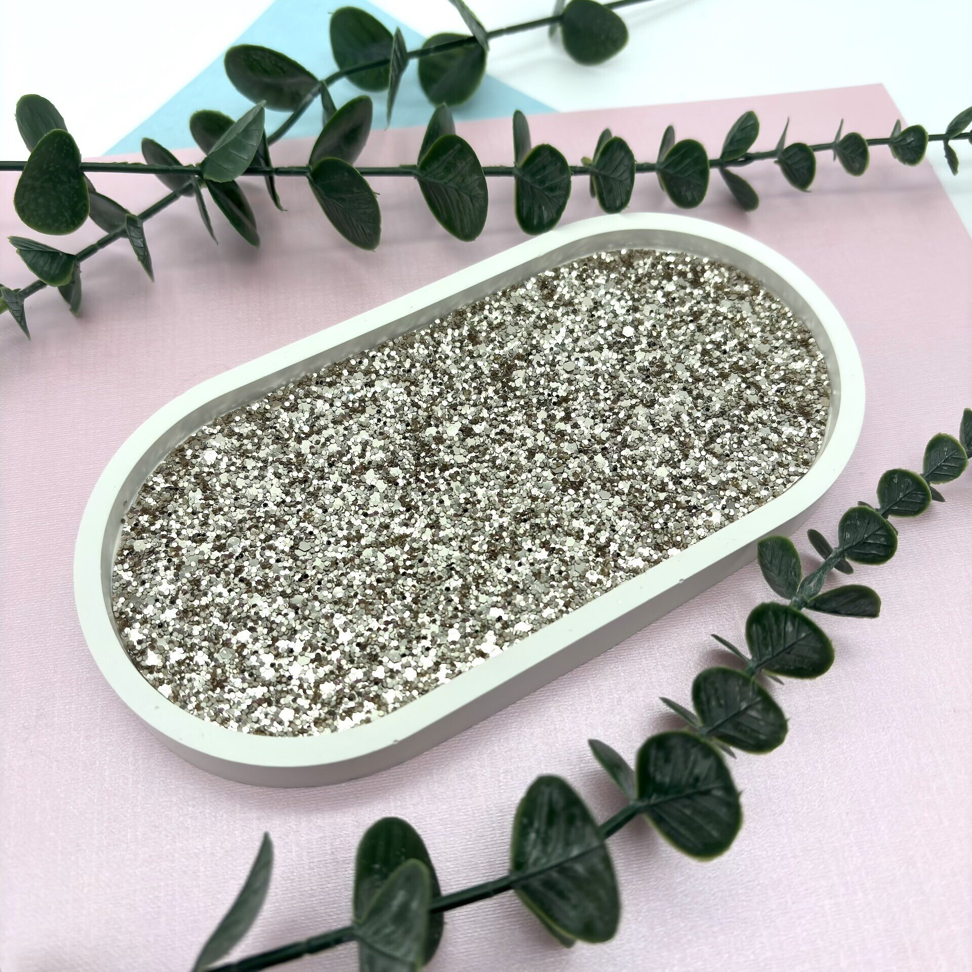 Bandeja resina Glitter - 4