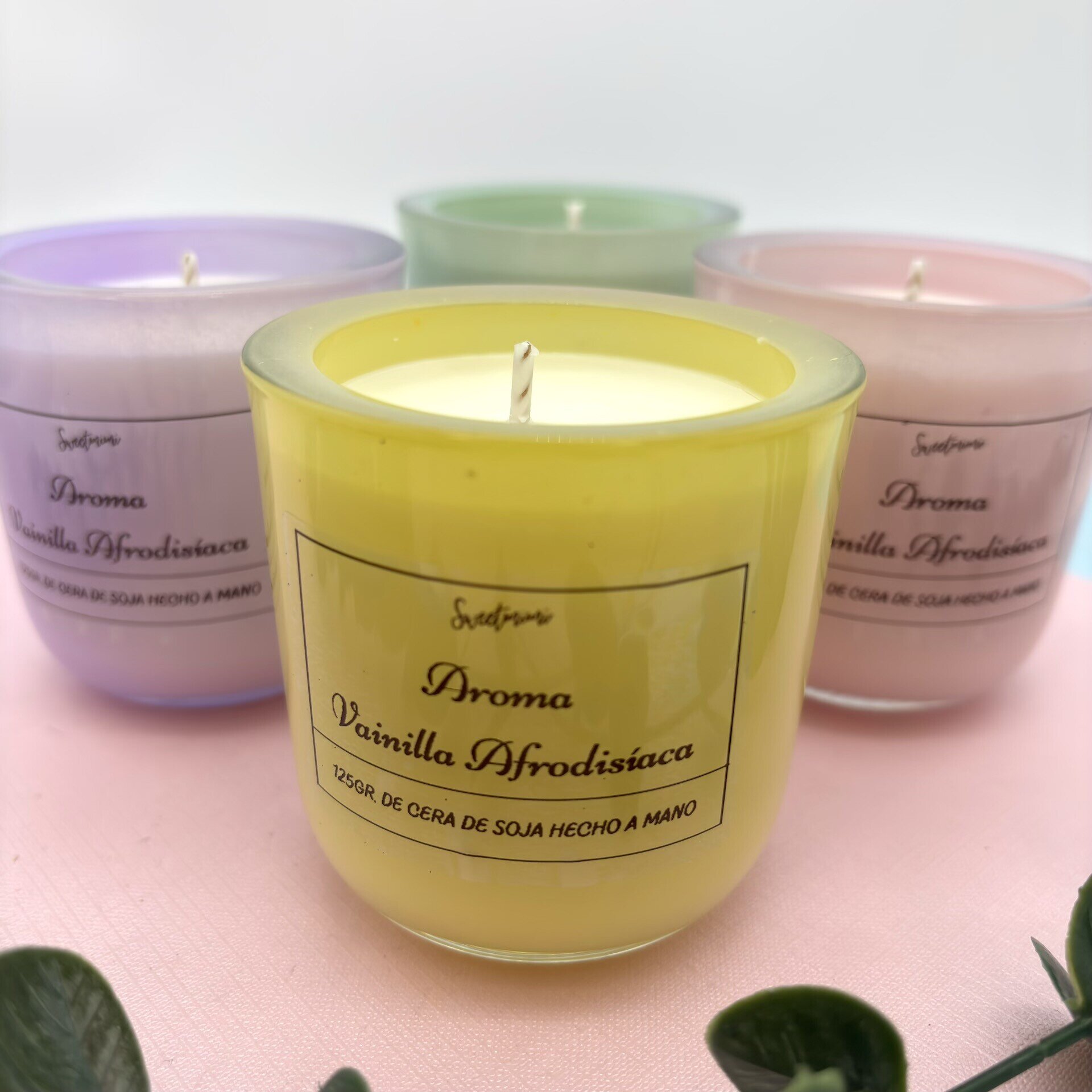 Vela pastel (aroma Vainilla Afrodisíaca) - 4