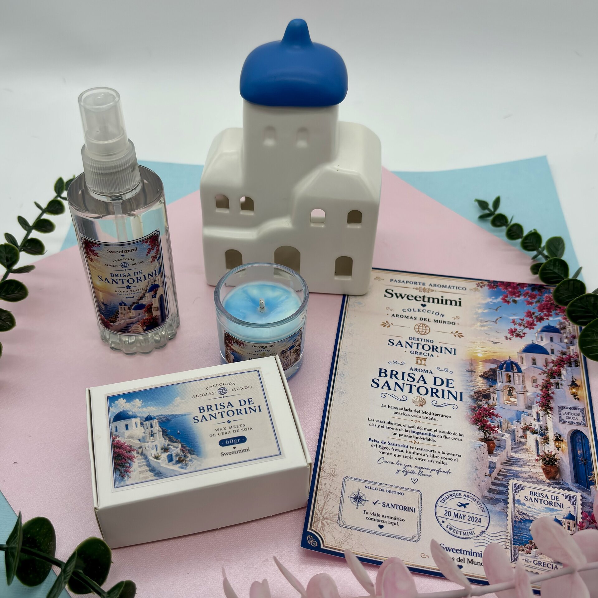 Kit "lo quiero todo" aroma SANTORINI - 1