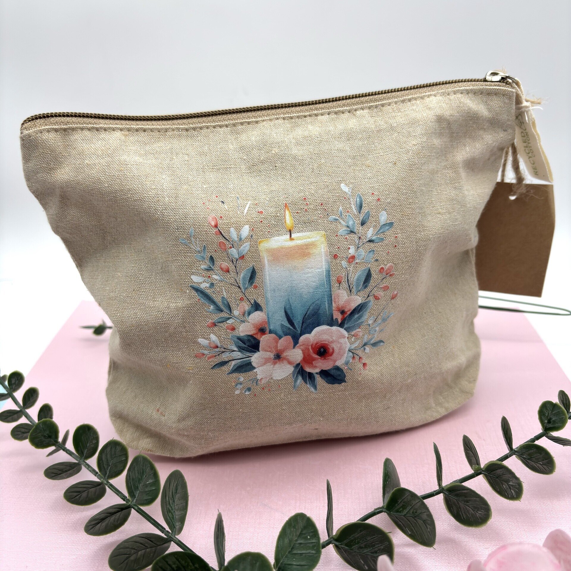 Estuche algodón diseño "Velas" - 3